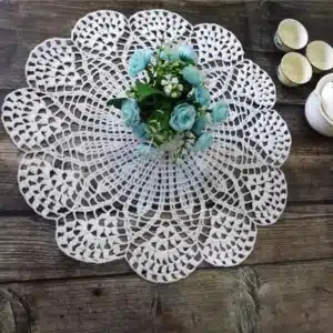 Napperon au Crochet Rond​