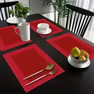 Set de Table Rouge