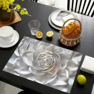 Set de Table Argenté