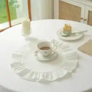 Set de Table Blanc