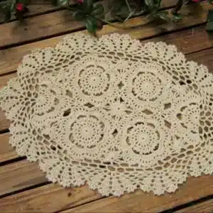 Napperon Oval au Crochet​