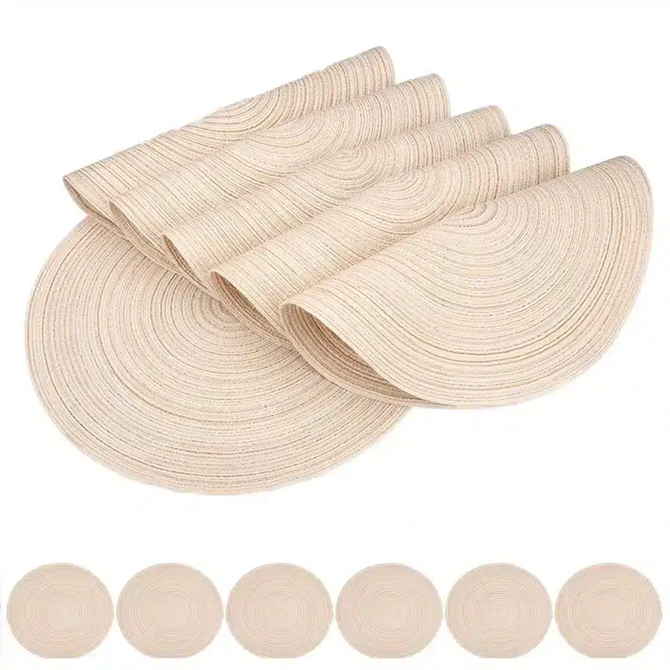 Nettoyer des sets de table 